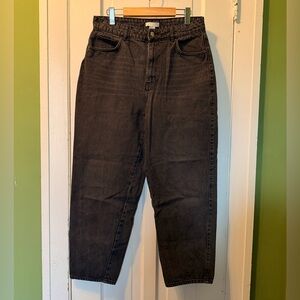 H&M Relaxed Fit Black Men's Jeans